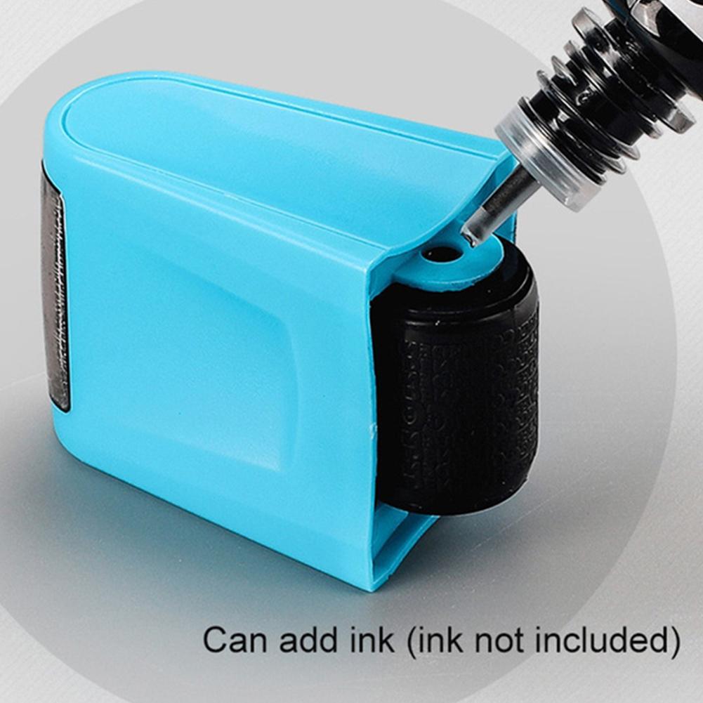 Anti-Counterfeiting Hidden ID Roller Identity Anti-Theft Protection Stamp Privacy Data Garbled Self-Ink Stamp Confidential Smear