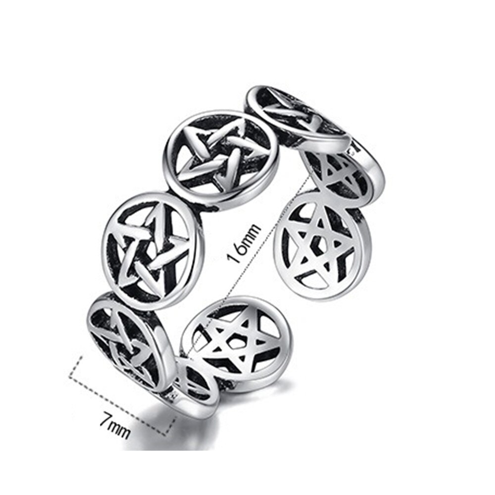 NEHZY-bague en argent sterling 925 pour femmes, bijoux rétro, simple, ajustable, étoile creuse, original, à la , offre spéciale