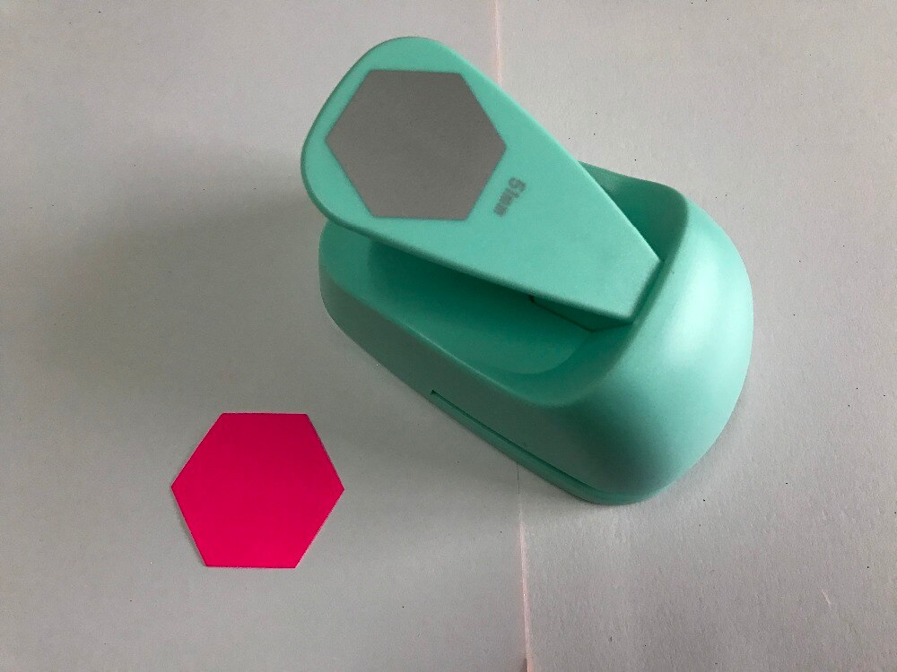free ship 2 inch(51mm) Hexagon of craft punch for greeting card DIY punchers sexangle scrapbooking punches paper punch