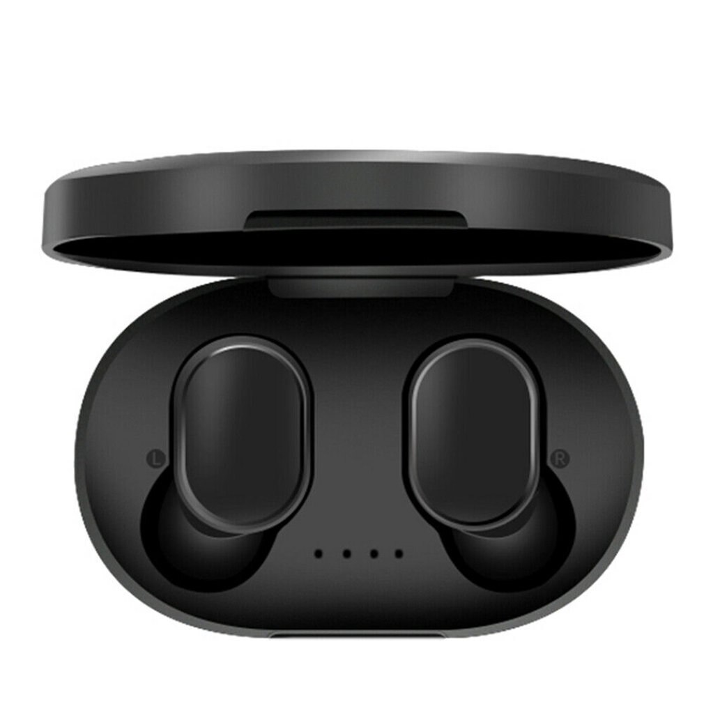 Wireless 5.0 Earphone Stereo With Mic Voice Control Waterproof Double-Eared Split Earset