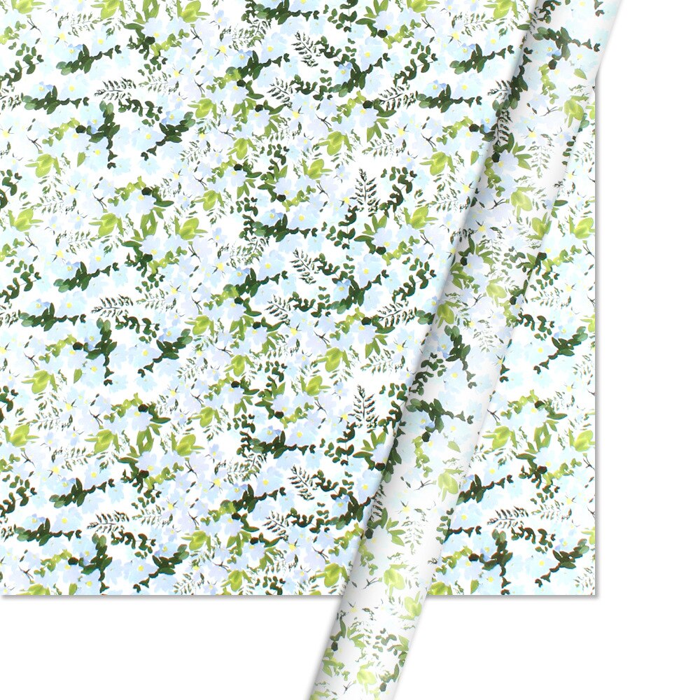 Omslagspapper bestruket papper isbjörn tecknad silkespapper prickad låda blomma scrapbook papper 50cm *76cm: 7