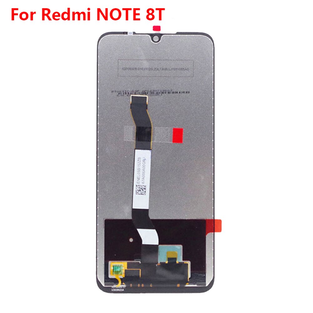 6.3 ''Originele Voor Xiaomi Redmi Note 8 Lcd Touch Screen Digitizer Vergadering Vervanging Voor Redmi Note8 Lcd Met frame