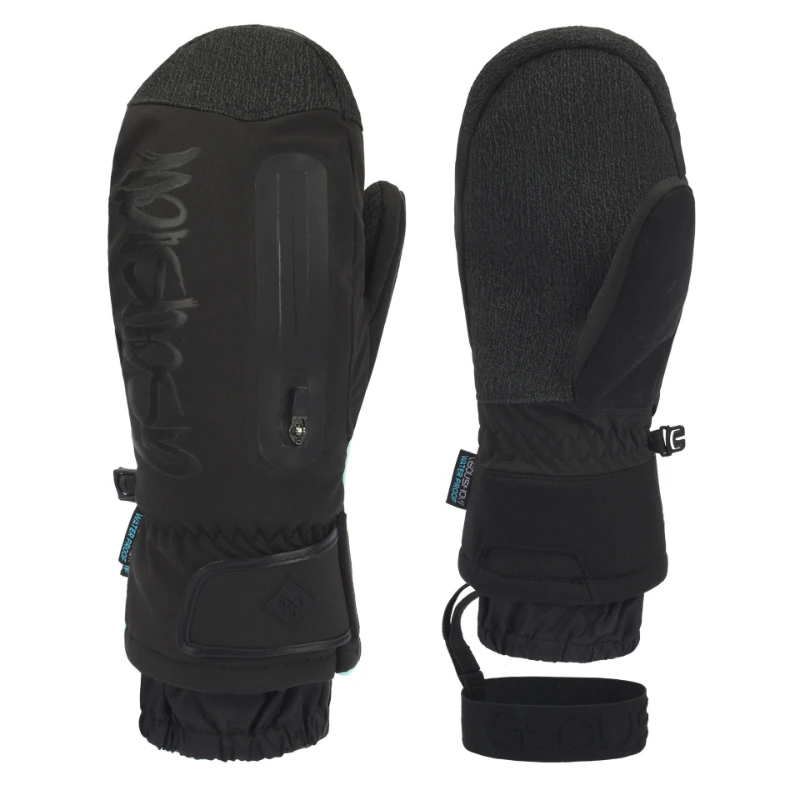 Ski Gloves Built-in Wrist Guard Snowboard Glove Men Women Waterproof Wear-resistant Camping Cycling Sports Mittens