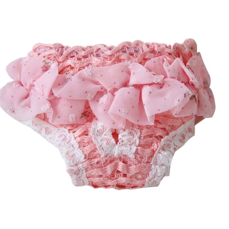 perro Braga pañal fisiológico sanitarias pantalones cortos pantalones encantador gasa lavable mascota pantalones ropa interior del pañal: DN0161QP / L