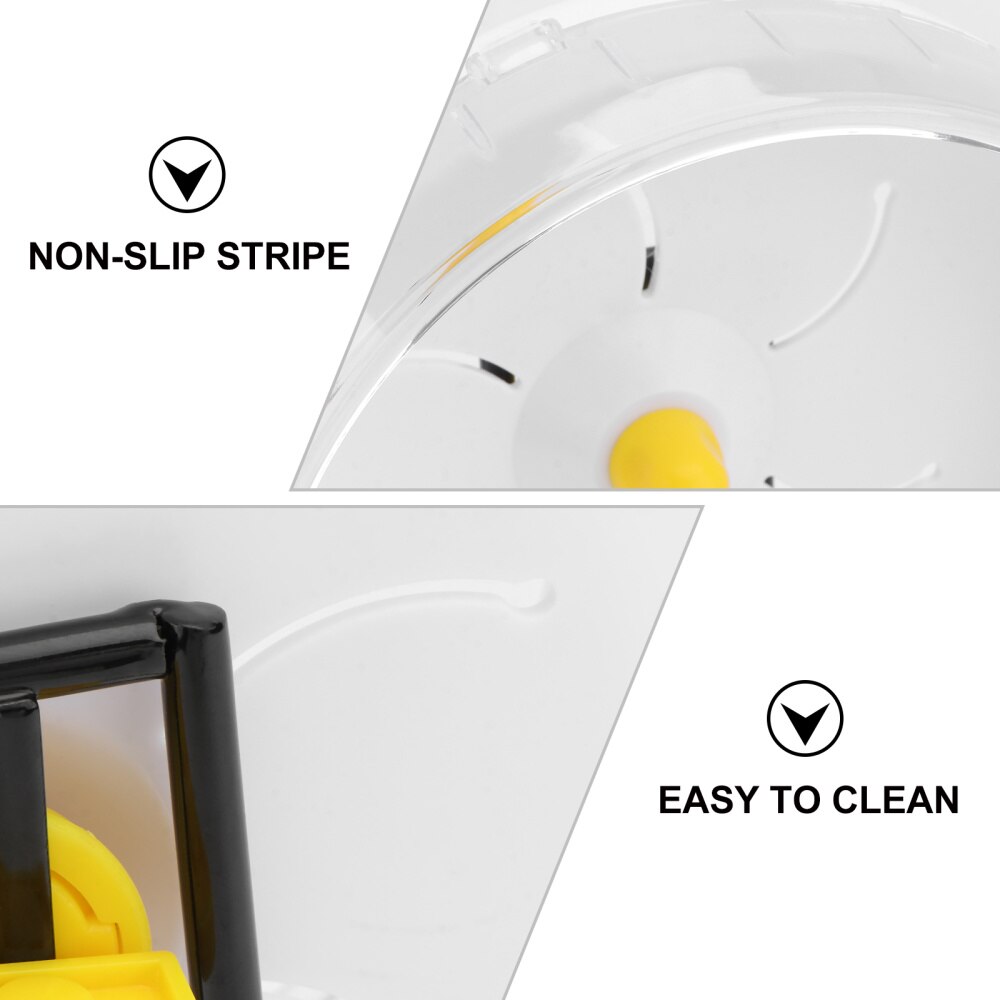 1PC Hamster Mute Excercise Wheel Squirrel Run Wheel (17.5CM+Steel Bracket)