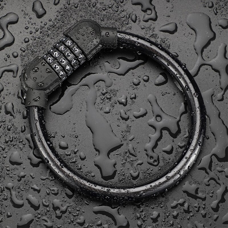4 Colors Bike Lock 4 Digit Code Combination Bicycle Lock Bicycle Security Lock MTB Portable Anti-theft Lock