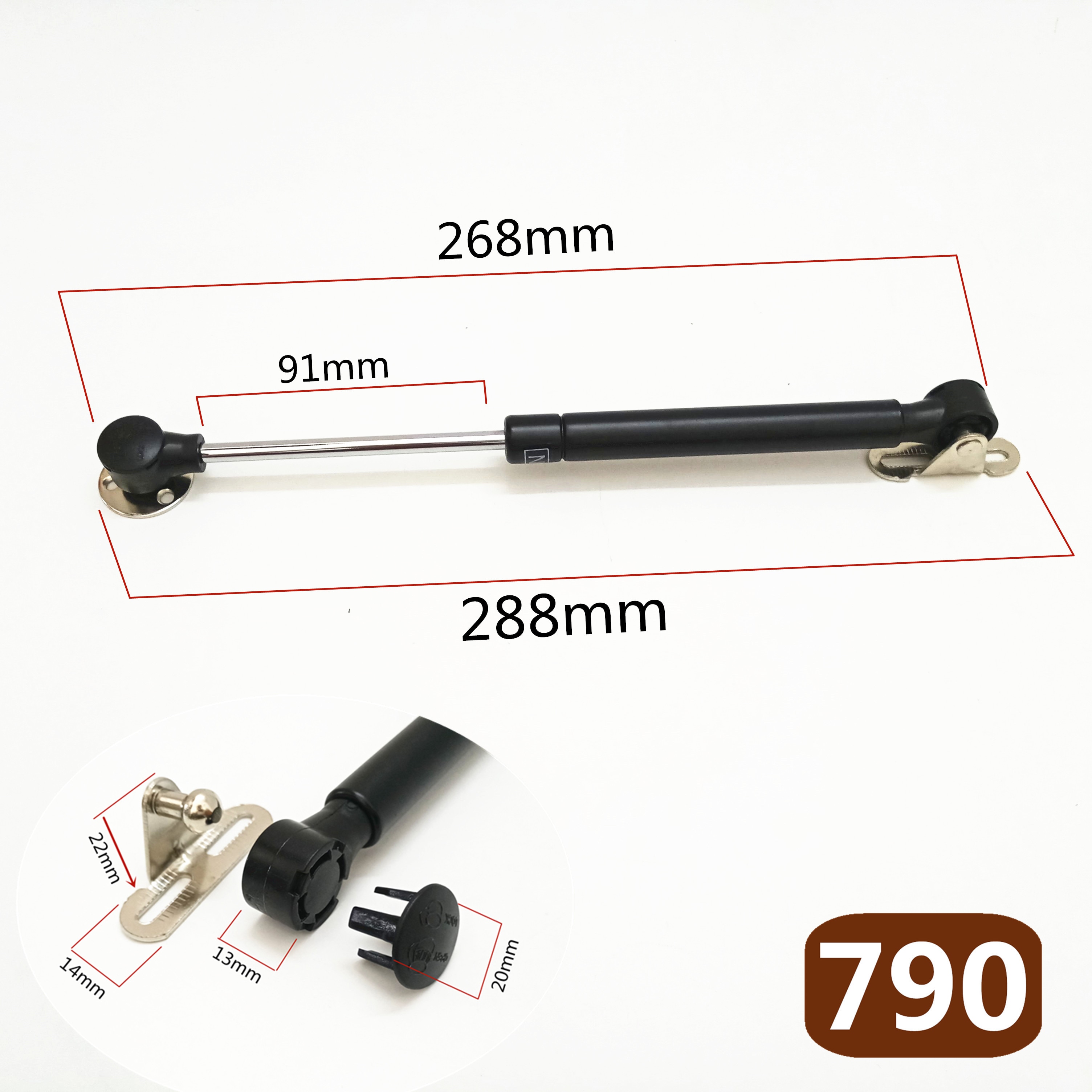 2 teile/los Tür Aufzug Pneumatische Unterstützung Hydraulische Gas Frühling Bleiben Strebe für Schrank Tür Aufzug Halten Pneumatische Hardware-