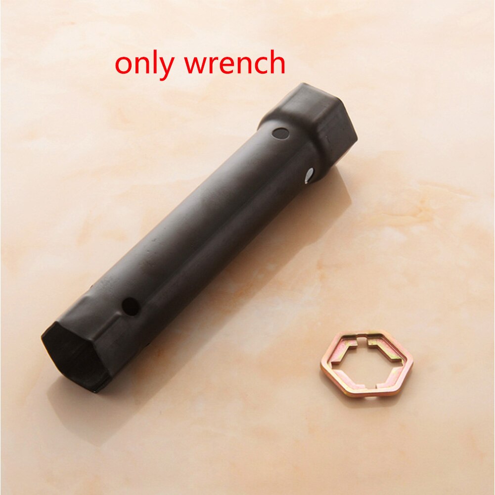2 In 1 Teardown Spanner Tap Tube Repair Tool Durable Quick Install Multifunction Faucet Kitchen Socket Wrench High Carbon Steel