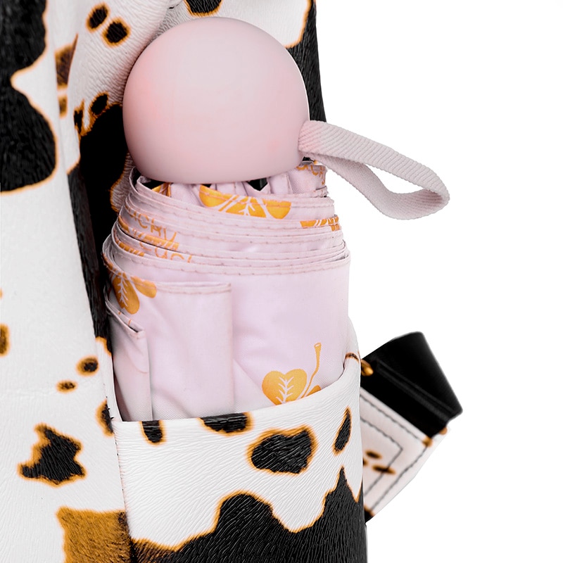 DIDA BEAR-Mochila de cuero para mujer, morral escolar grande, de viaje, Color caramelo con monedero