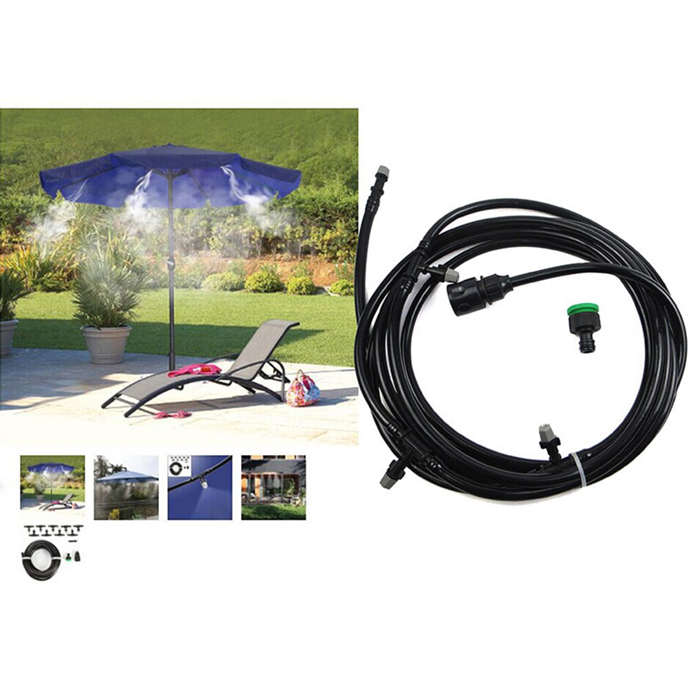 15m Brinquedos de Irrigação Do Gramado Ao Ar Livre Para Crianças Trampolim Kit Sprinkler Nebulização Refrigeração com efeito de Estufa Jardim Pátio Da Piscina de Natação de Verão