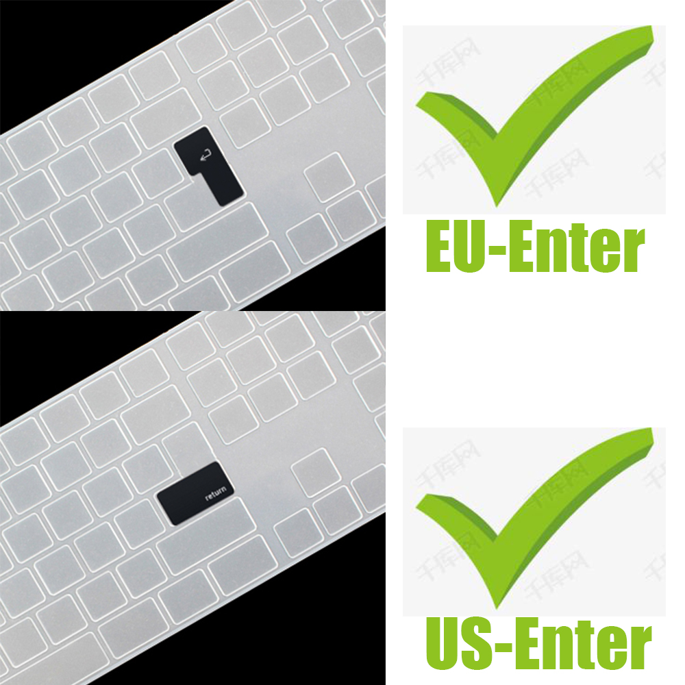 Voor Apple Imac Magic Keyboard Met Numeriek Toetsenbord MQ052LL/Een A1843 MLA22L/Een A1644 A1314 Siliconen Toetsenbord Cover protector Skin