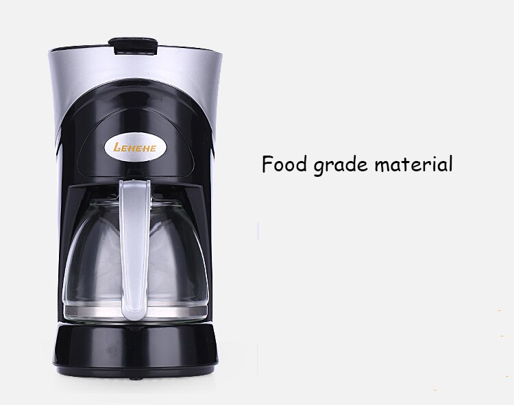 Household Semi-automatic Coffee Machine Multi-function Drip American Machine Can Brew Tea Mini Coffee Maker TW1711