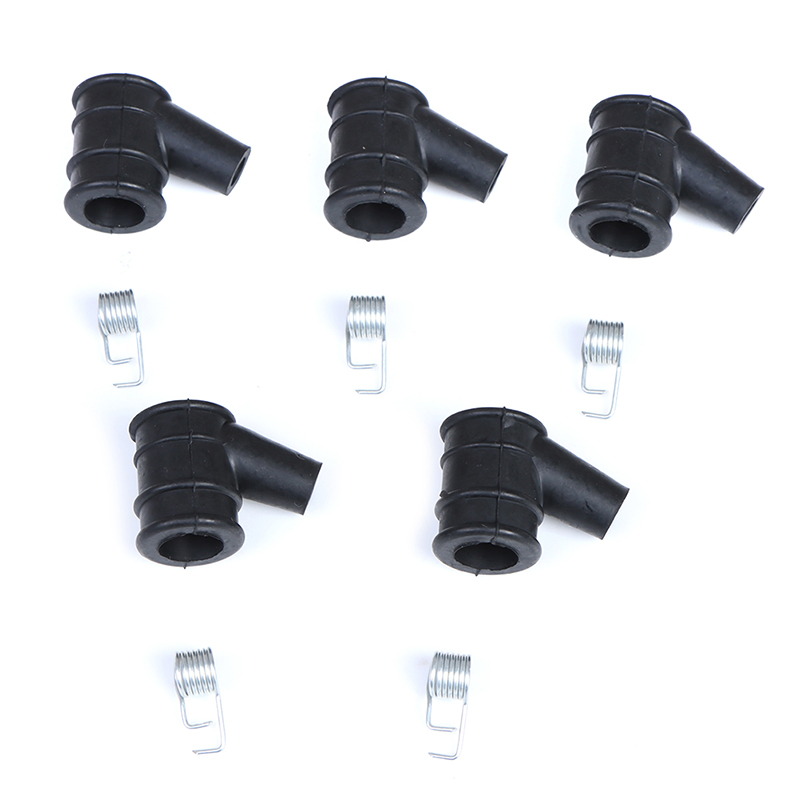 5 Sets 2-Stroke Ignition Coil Cap With Springs Set For 45CC52CC58CC Chain Saw: Default Title