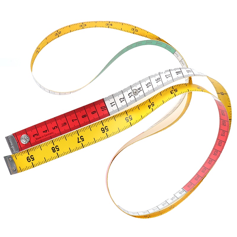 Botão 1 PC 60in fita 150 centímetros fita métrica tailor ferramentas de costura plana ferramenta de medição do corpo
