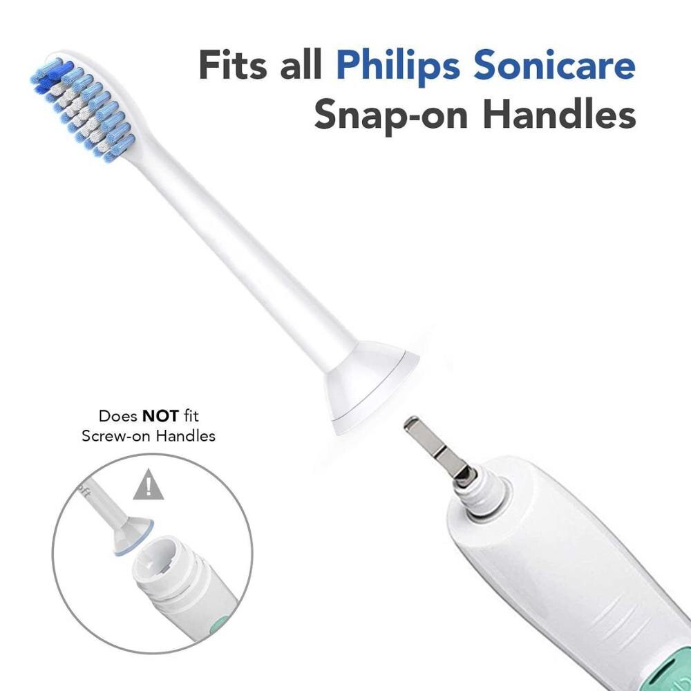 Cabezas de cepillo de dientes se adapta a Sonic 2/3 serie ProResults HealthyWhite hx6610 hx6211 hx6250 HX6920 HX681A HX9024 hx6710 hx6930 hx6511