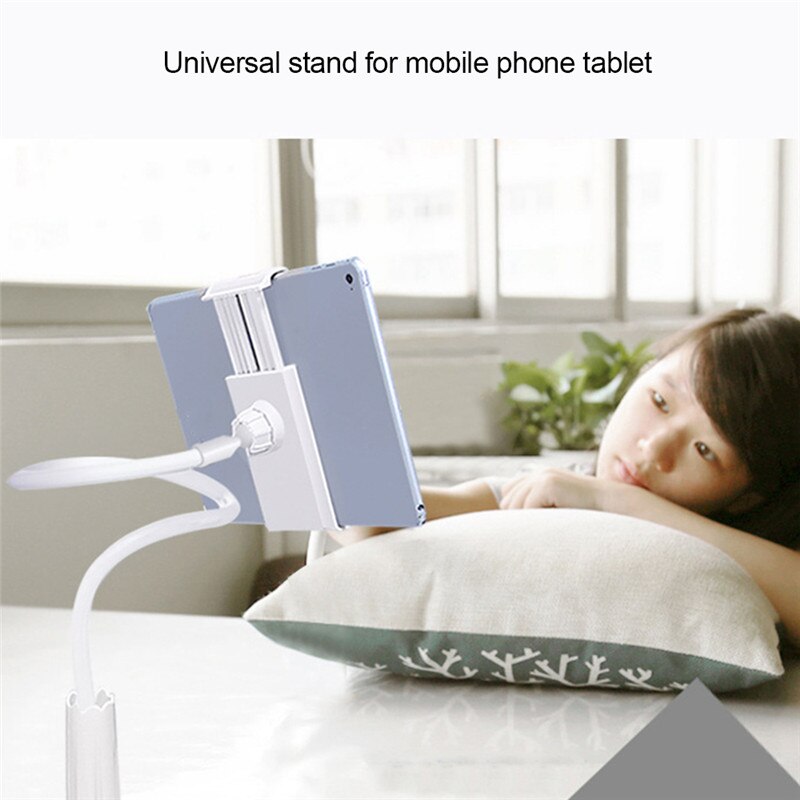 Adjustable Tablet Stand For IPad 70/100cm Long Arm Bed/Desktop Clip Bracket Large Screen Phone Holder For 4 To 10.6 Inch Tablet