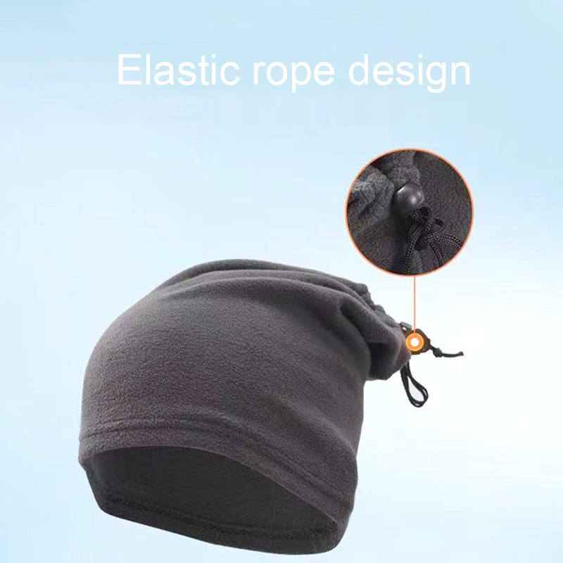 Winter Warm Cycling Headgear Bib Polar Fleece Neck Tube Ear Warmer Windproof Face Cover Cycling Scarves Snood Neck Warmer