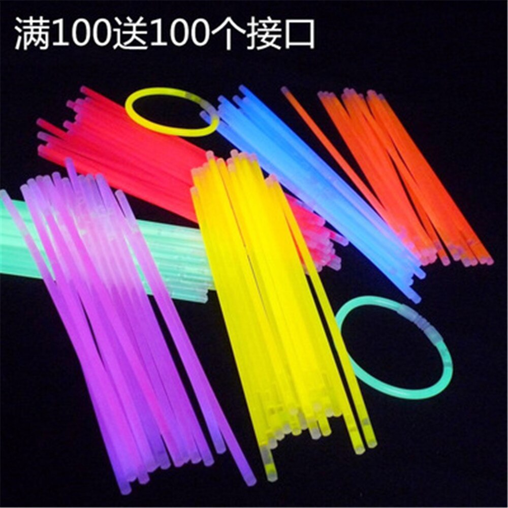 Party Fluorescentie Light Glow Sticks Armbanden Kettingen Neon Voor Wedding Party Glow Sticks Kleurrijke Glow Stick