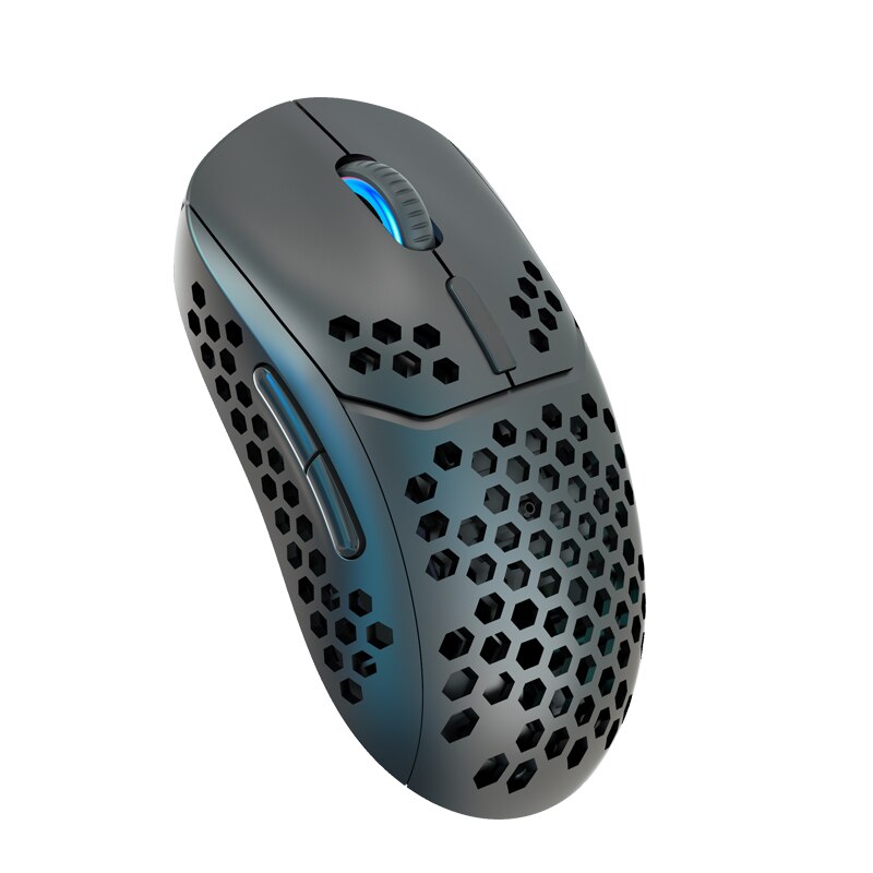 Wireless Gaming Mouse Bluetooth 5.0+2.4G Mouse Gamer Rechargeable 2400DPI Optical Ergonomic Computer Mouse Wireless For Laptop: X8F Wireless black