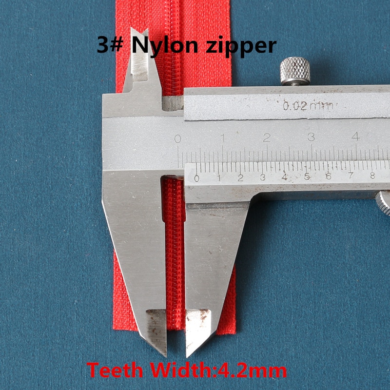 25 stk/parti metal zink legering 3#  ikke låse belægning lynlås skydere lynlås træk til nylon lynlåse d form diy