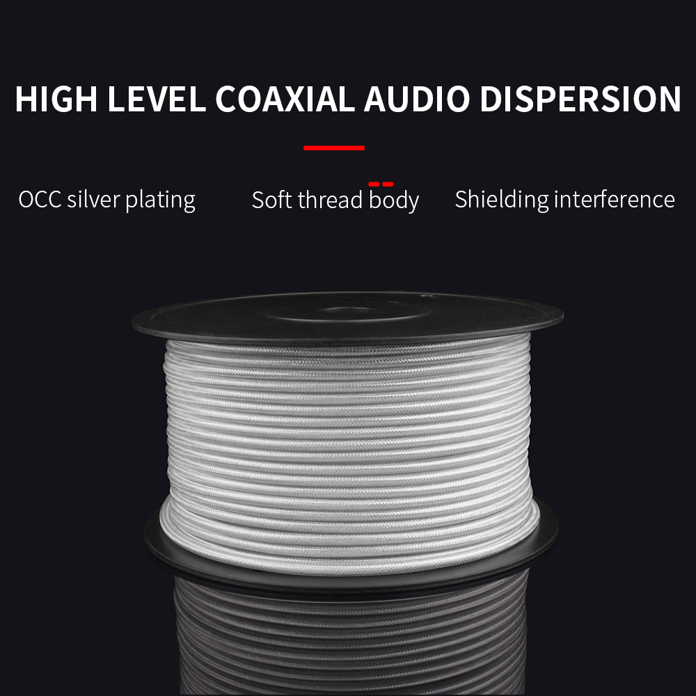 Coaxiale Audio Kabel Spdif Kabel Mannelijke Speaker Hifi Subwoofer Toslink Rca Kabel Subwoofer Kabel Coax Kabel Diy Audio Draad