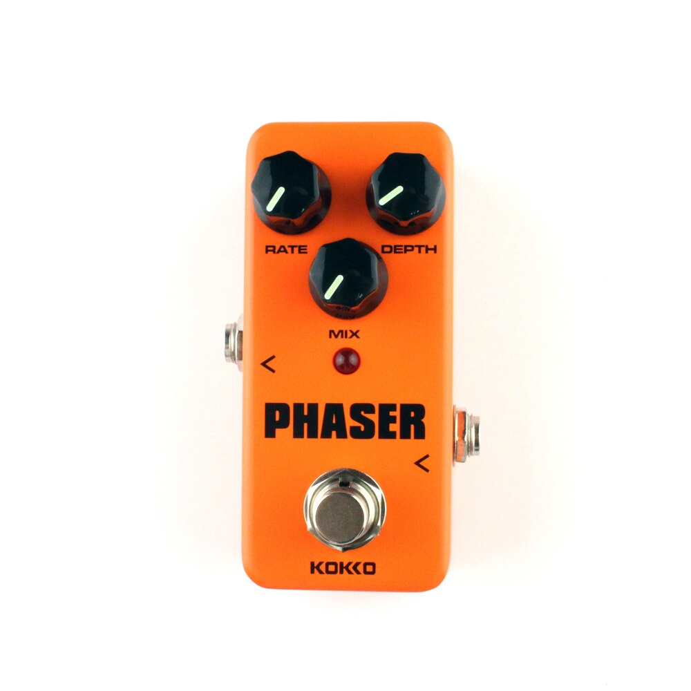Kokko minipedaali kannettava kitaraefekti pedaali overdrive,ajastin,sos,boosteri,supa drive,distortion,chorus,space,vibrato,kompressori: Phaser