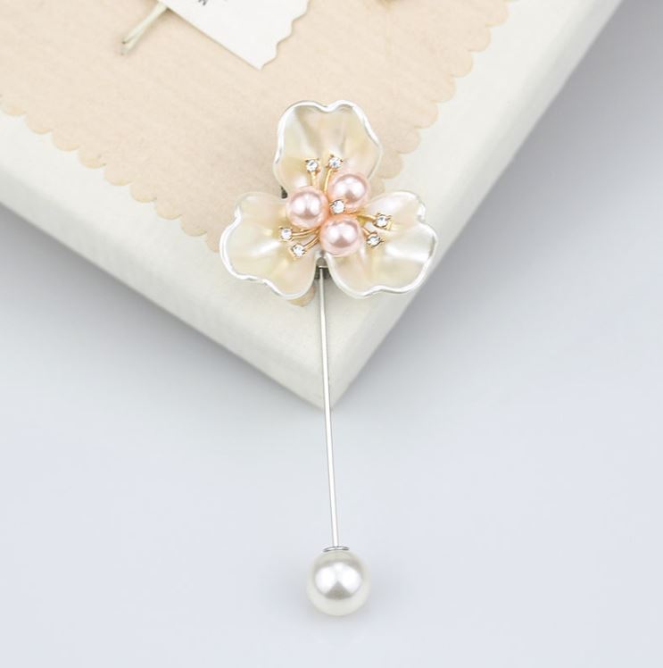 Broche Simple en strass de , broche de costume, veste chemise, châle, épingle de manteau , accessoires de Badge: color 2