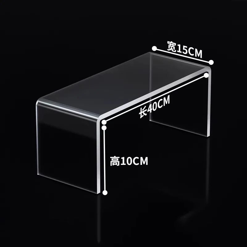 Klare Acryl-Regal, Schreibtisch-Vitrine, Schallwand, Kleiderschrank, Kühlschrank, geschichtete Trennwand, Kosmetik, Spielzeug, Parfüm, Lagerregal: MULTI