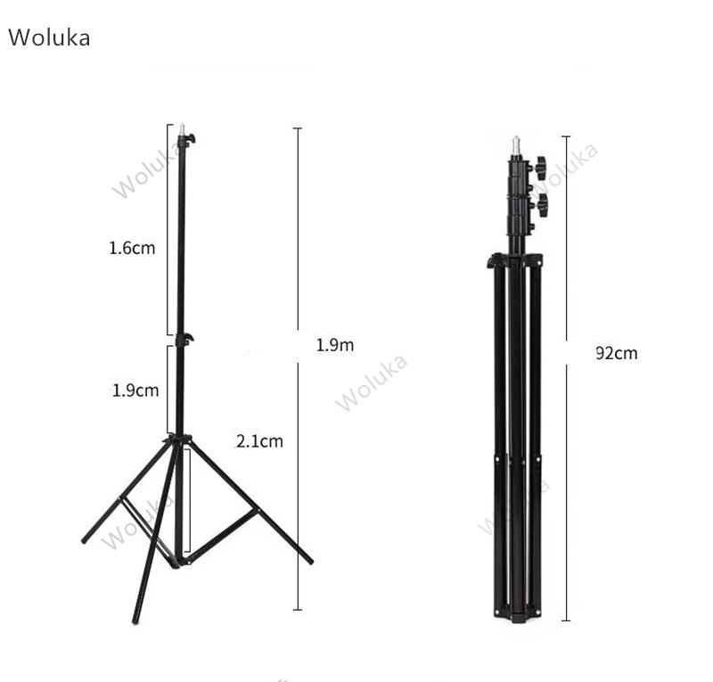 Fotografie licht stehen 190T kleine Blitz-Stand professionelle tragbare falten licht stehen CD50 T07
