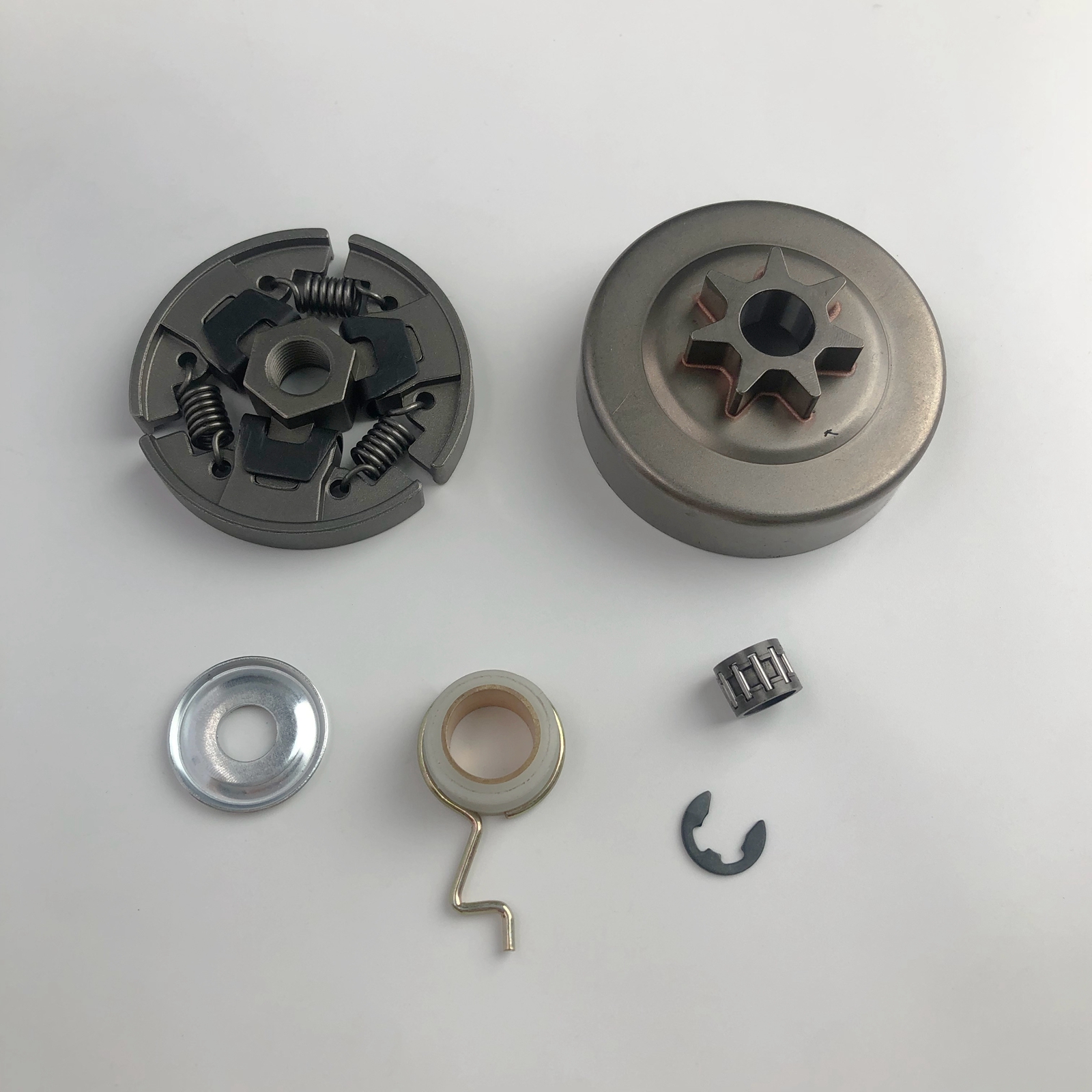6 stück/set kupplungsbaugruppe  ms251 " teilung 0.325 7 zahnradscheibe für stihl  ms231 ms241 ms231c ms241c ms251c kettensäge 143 640 2002