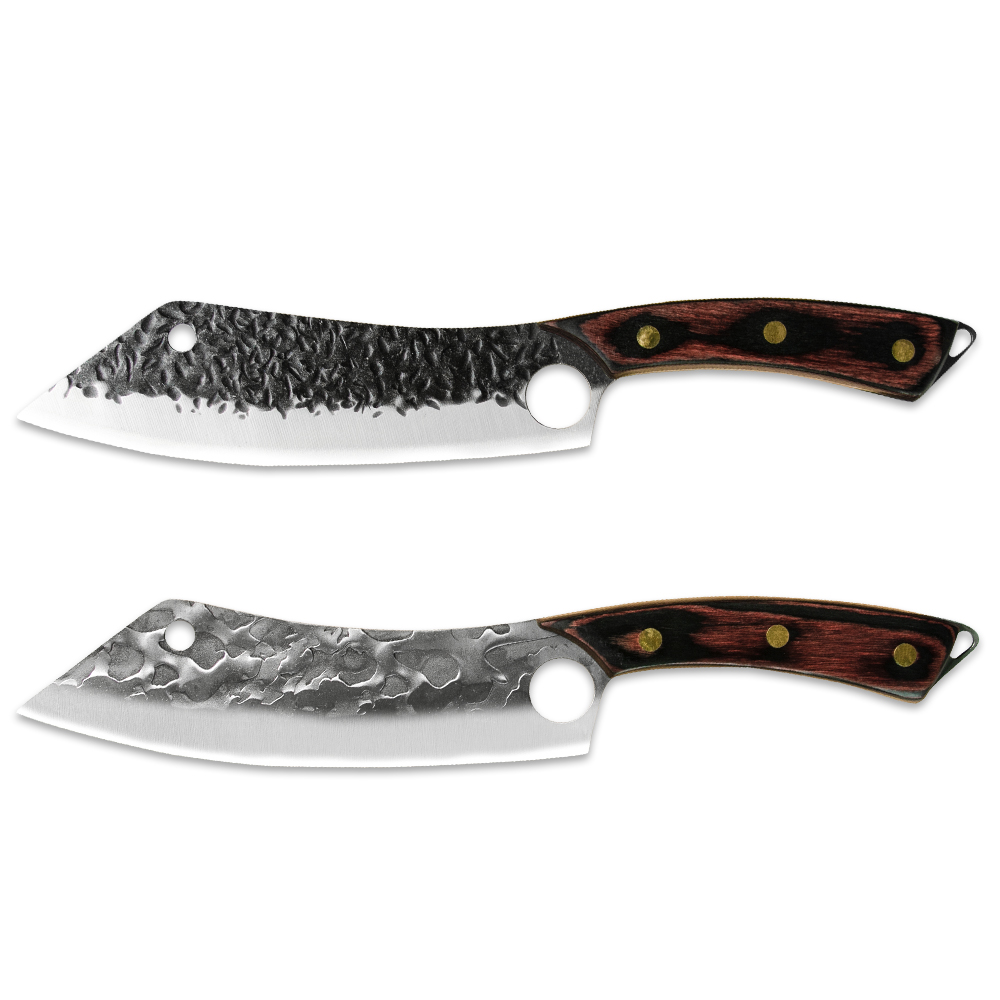 Hammer Blade Knife Ultra Sharp 7 Inch Kitchen Chopping Knife 8 Inch Slicer Cutlery Handmade Forged Butcher Meat Cleaver