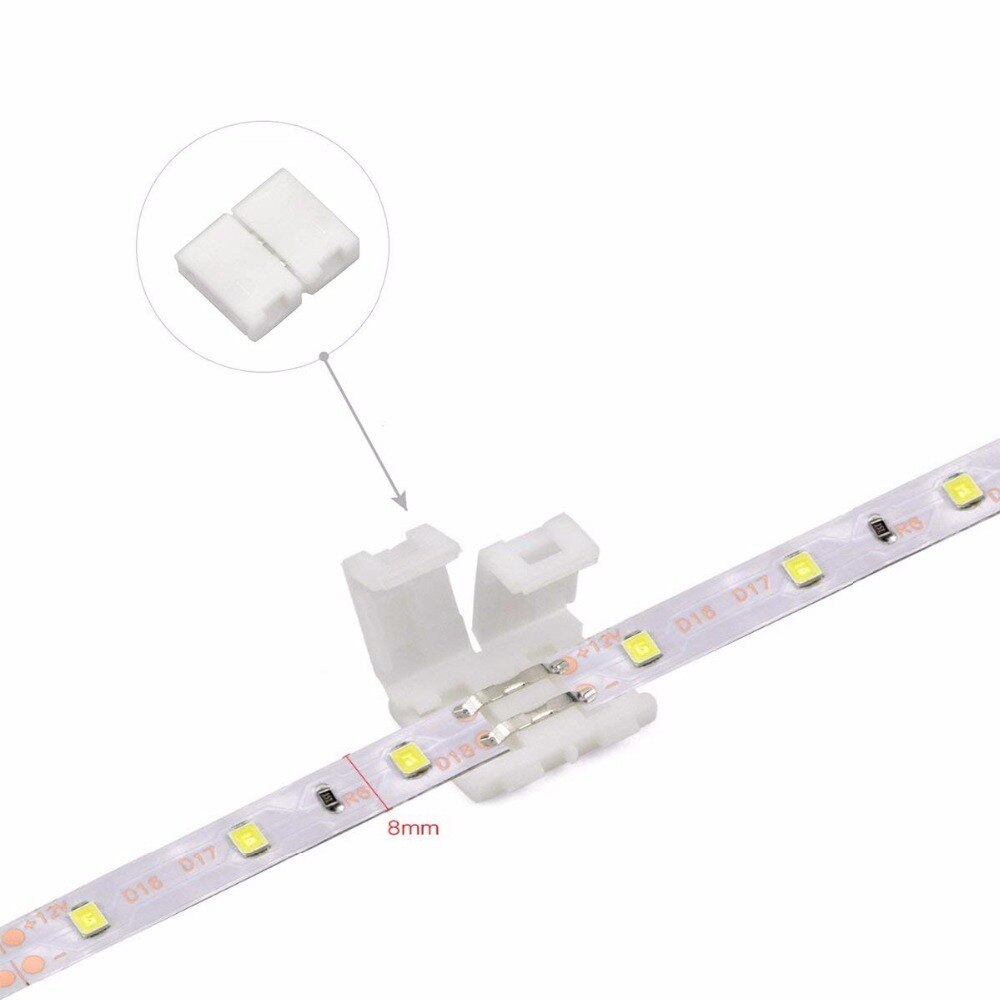 5050 2 Pin LED Strip Light Connector Kit - 10mm LE... – Grandado