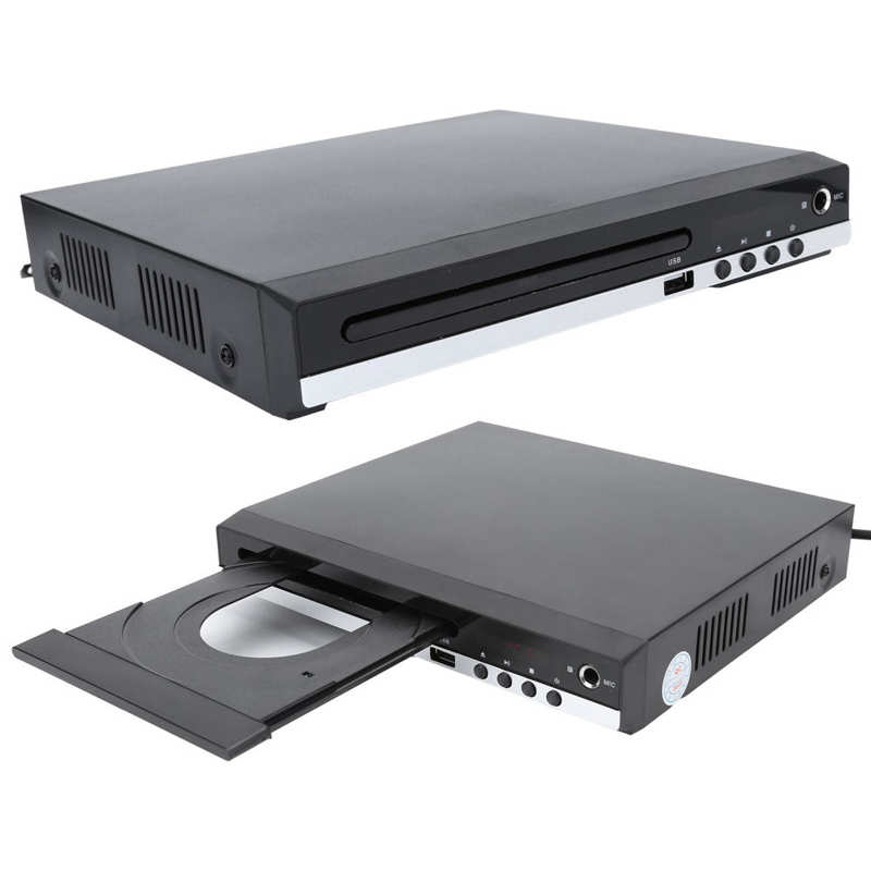 Home USB DVD Player Multimedia Digital DVD TV Support HDMI CD SVCD VCD MP3 100-240V