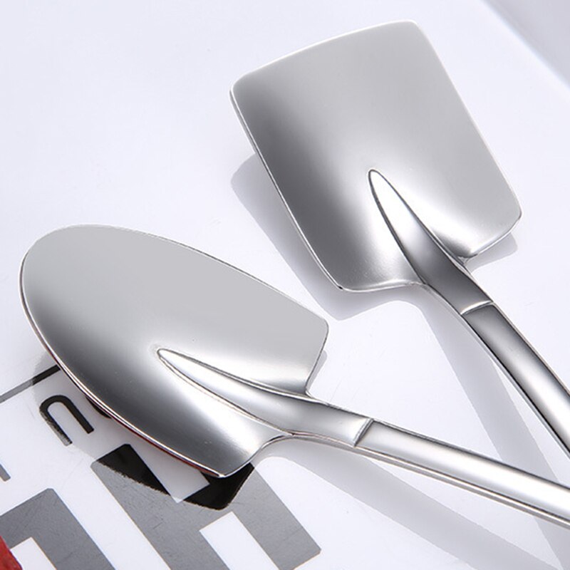 ice Stainless steel spade spoon shovel-shaped s... – Grandado