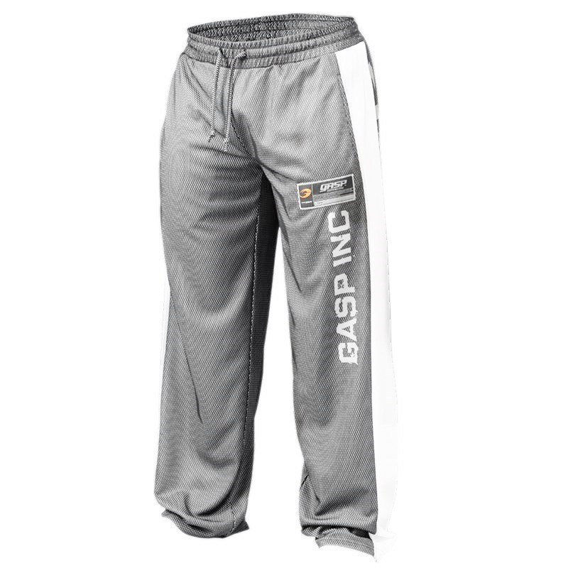 Pantalones deportivos para hombre, pantalones de entrenamiento para correr, pantalones de malla transpirable de secado rápido