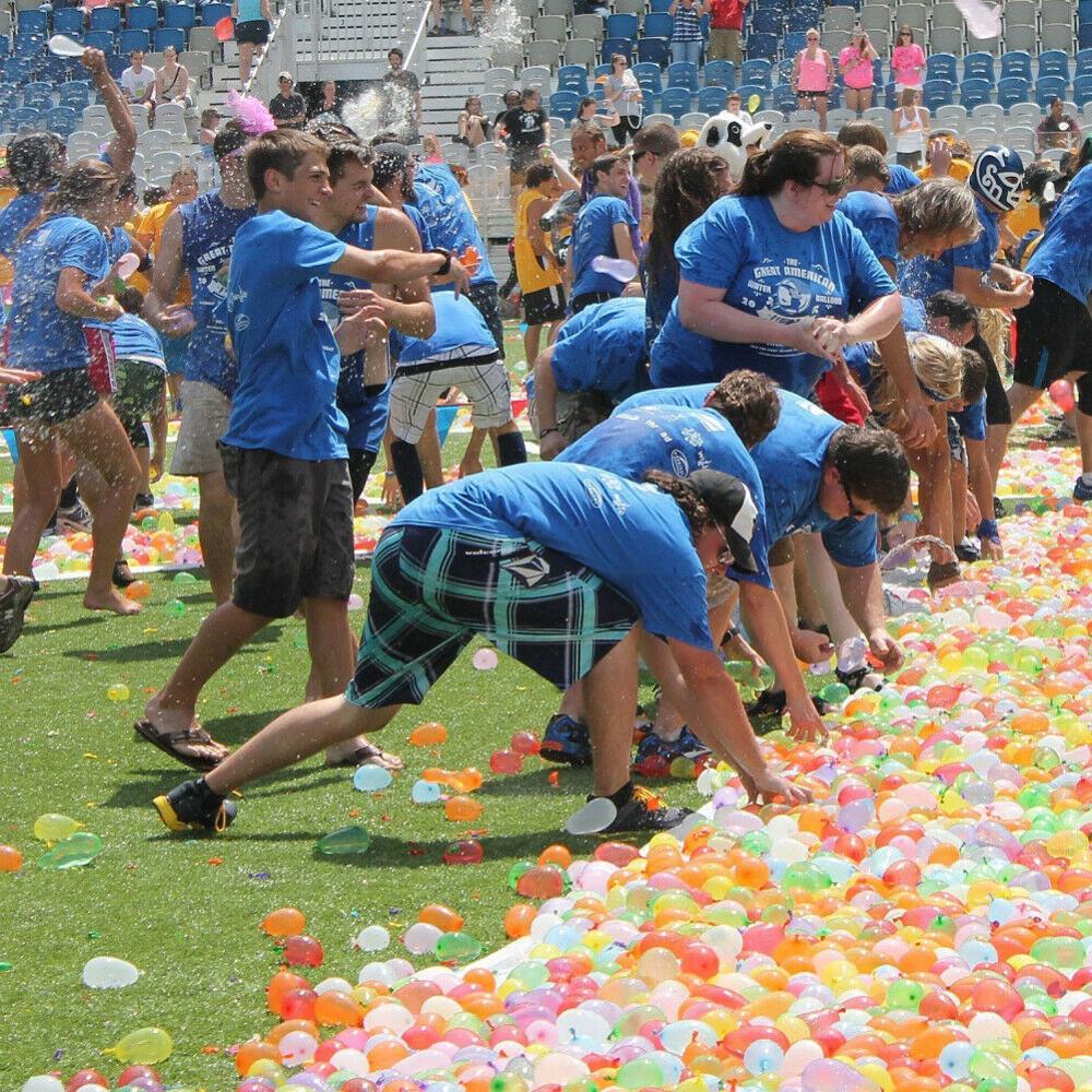Bombas de agua para niños, juguetes de Globos de agua de llenado fácil y rápido, broma de guerra de agua para verano, juguetes de en la playa al aire libre, 111 Uds.