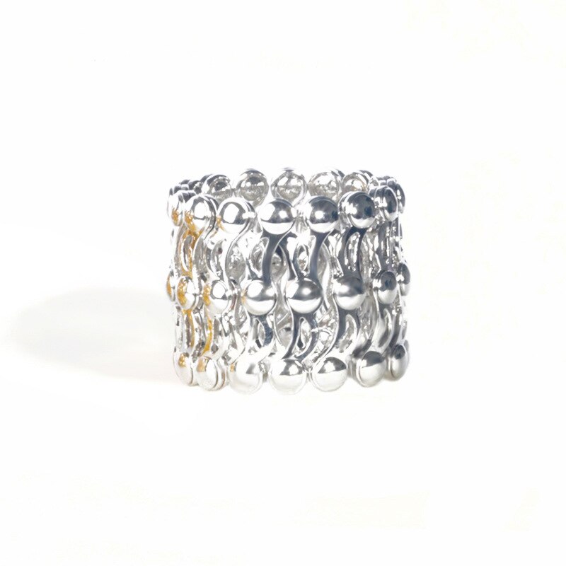 Wonderlife 2 i 1 magi ringe armbånd teleskopiske ringetone bytt armbånd smykker kjæreste smykker: 1