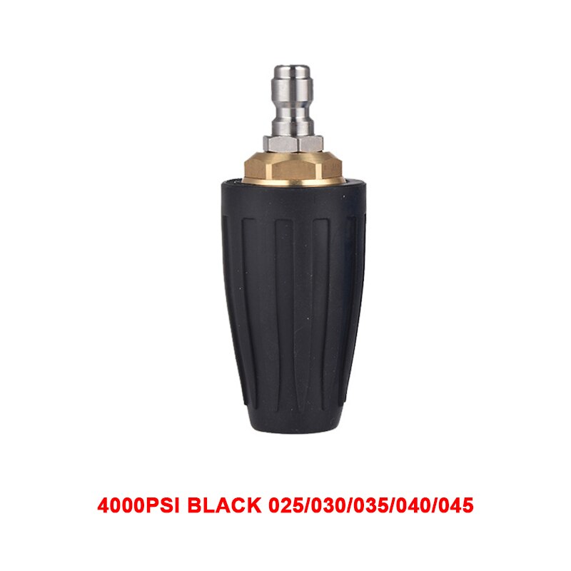 Universal Pressure Washer Turbo Nozzle Quick Connect Rotating 4000PSI Car Washer For High Pressure Washer Cleaner Connector