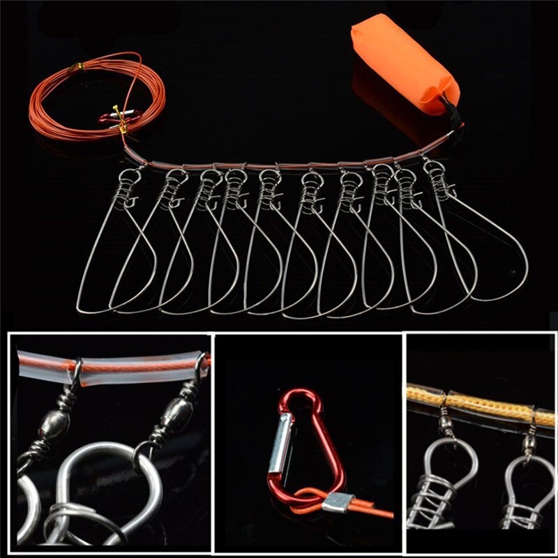 Fishing Lock Buckle Stainless Steel Live Belt Floa... – Grandado