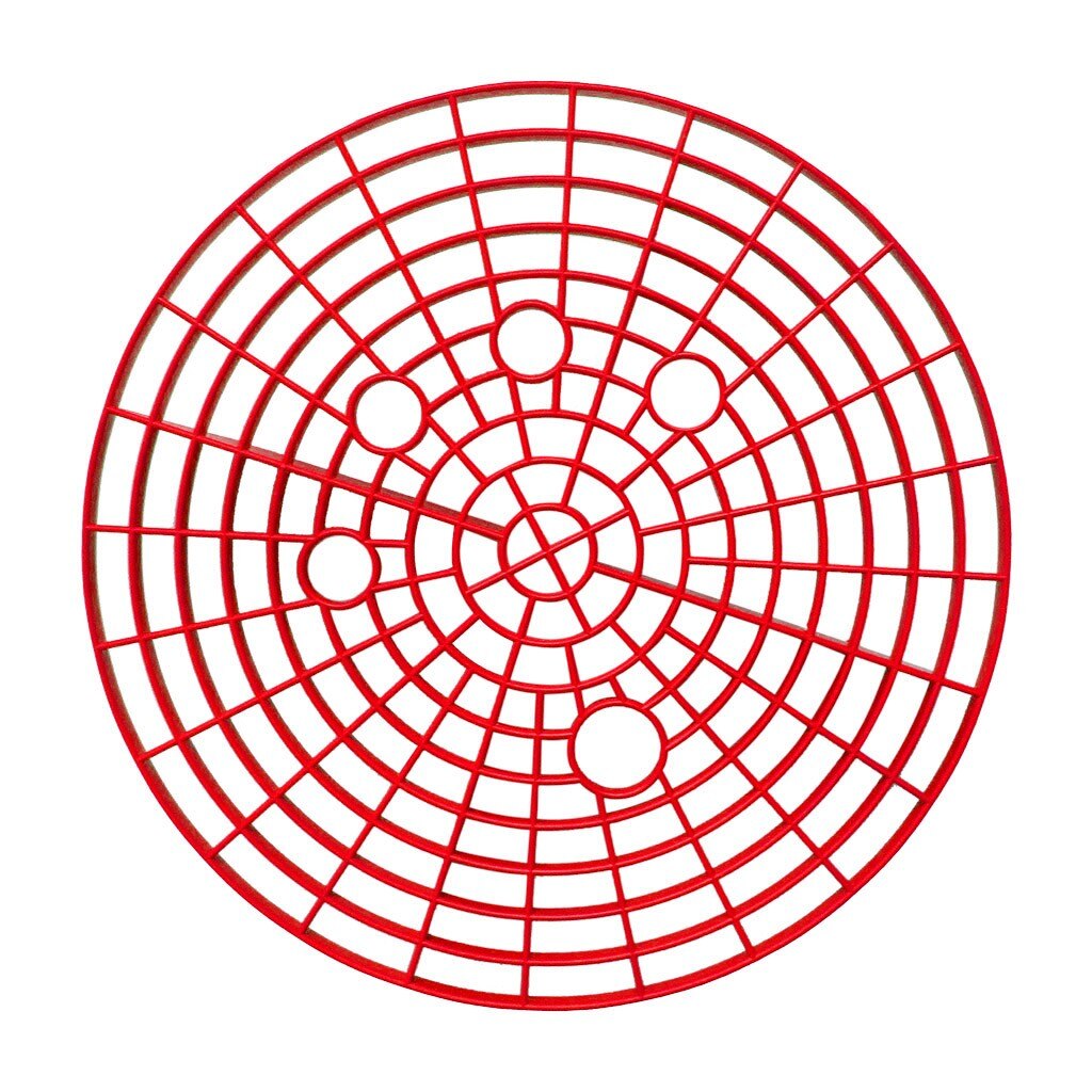 23cm Car Wash Grit Guard Insert Washboard Water Bucket Filter Scratch Dirt Filter