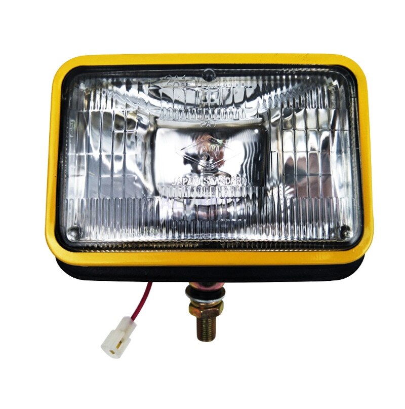 For SANY SY CATERPILLAR CAT KOMATSU PC 12V 24V iron case Main boom headlight H4 H3 Wick Boom Light excavator accessories