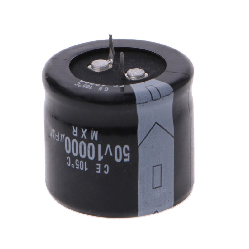10000uf 50v 105 graders effekt elektrolytisk kondensator snap fit snäpp jan 10 whosale