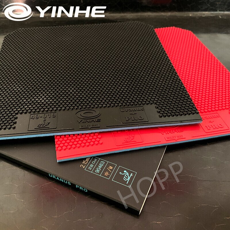 Yinhe uranus pro (fábrica sintonizada) pagode forma pips-para fora tênis de mesa de borracha urano provincial original yinhe ping pong esponja