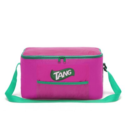 Tote School Voedsel Opslag Zakken Thermische Zak Cooler Bento Container Picknick Box Lunch Tas Met: Lavendel