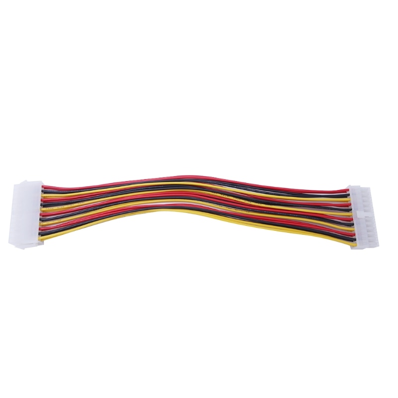 ATX 24-Pin conector macho a hembra placa base PSU fuente de alimentación Cable de extensión