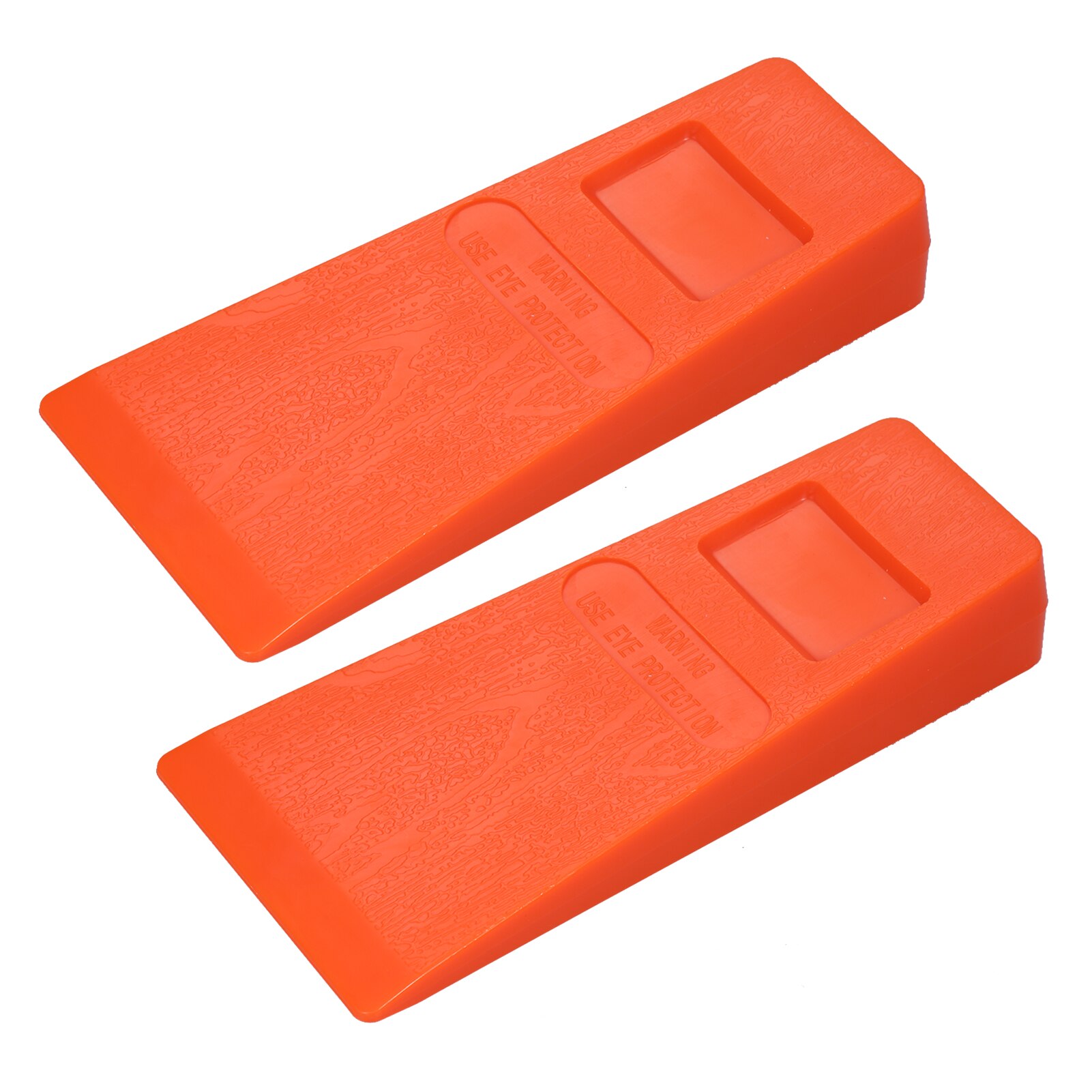 Cuña de Taleo de árboles, herramienta de corte de madera, suministros de sierra de cadena, novedad, 5,5 pulgadas: 2pcs Orange