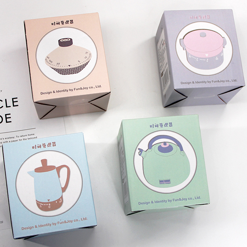 Food Kitchen Cooking Timer Reminder Alarm For Cook Tools egg Timer Accessories 60 minutes Animal Cooking Time Manager Stopwatch