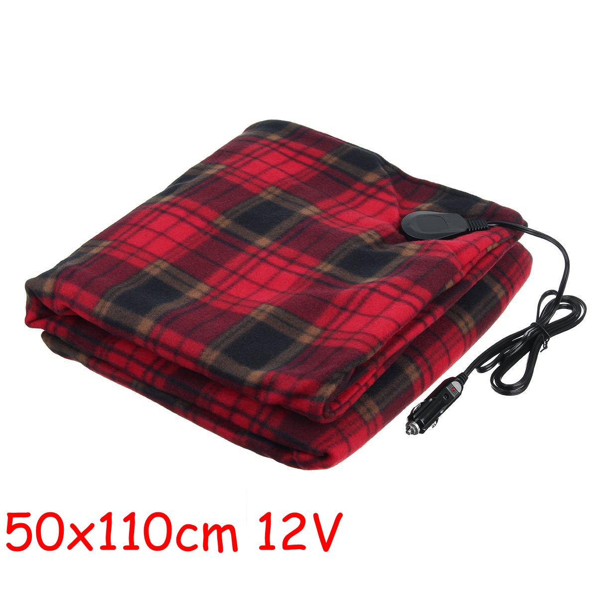 145x 100cm 150150*1 100cm Auto Heizung Decke Winter Beheizt 12V/24V Warme Auto elektrische Vlies Decke Für Auto Konstante Temperatur: 150x110cm 12V A