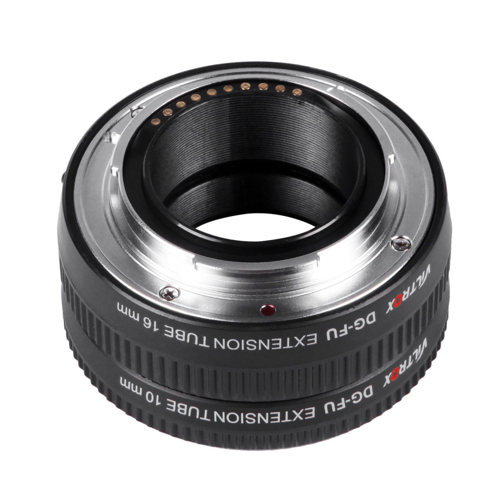 Viltrox Auto Focus Macro Extension Tube Ring DG-FU Camera AF Macro Extension Tube Ring Adapter for Fuji X Mount Lens