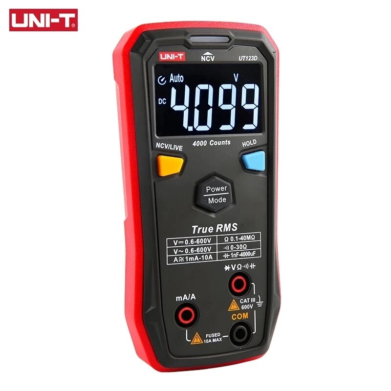 UNI-T Digital Multimeter UT123 Series UT123D Fully... – Grandado